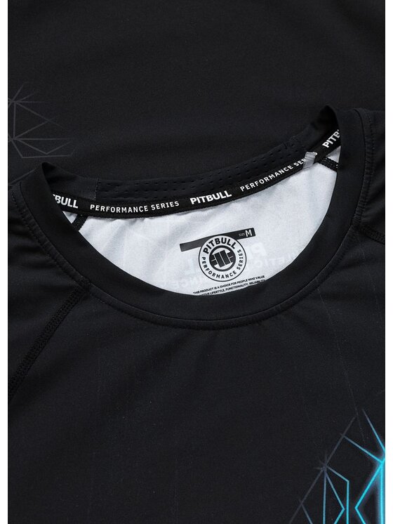 PITBULL PITBULL Koszulka techniczna RAY Niebieski Regular Fit