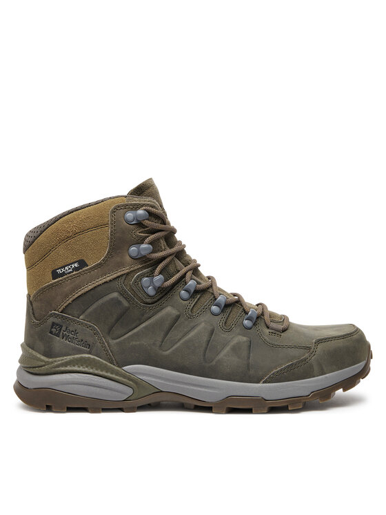 Jack Wolfskin Pārgājienu apavi Refugio Prime Texapore Mid M 4059691 Brūns