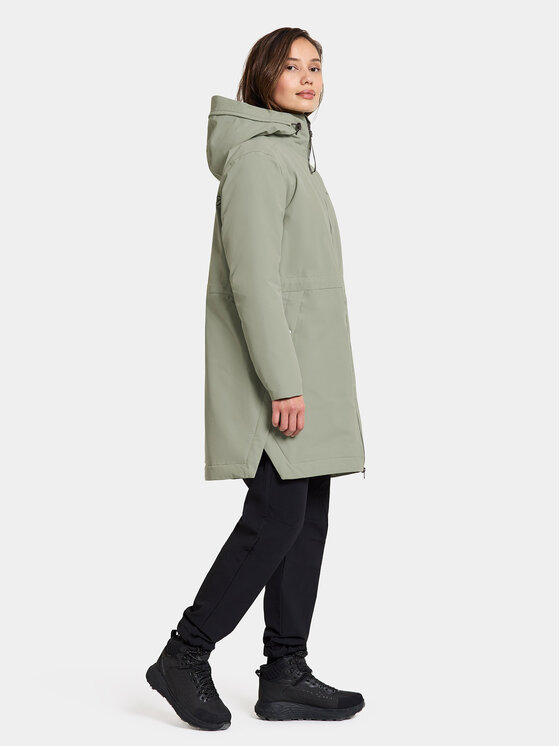 Didriksons Didriksons Parka Ella Wns Parka 2 504835 Zöld Regular Fit