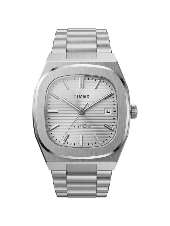 Timex Timex Zegarek TW6A00500 Srebrny