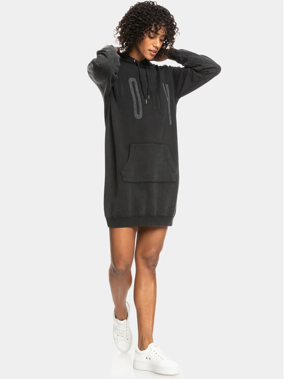 Roxy Roxy Kasdieninė suknelė Sound Waves Ktdr ERJKD03445 Pilka Regular Fit