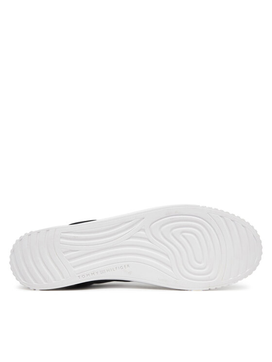 Tommy Hilfiger Tommy Hilfiger Tenisky Canvas Lace Up Sneaker FW0FW08641 Černá