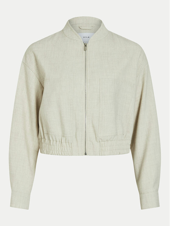 Vila Vila Bomber-jakk Alona 14104864 Beež Regular Fit