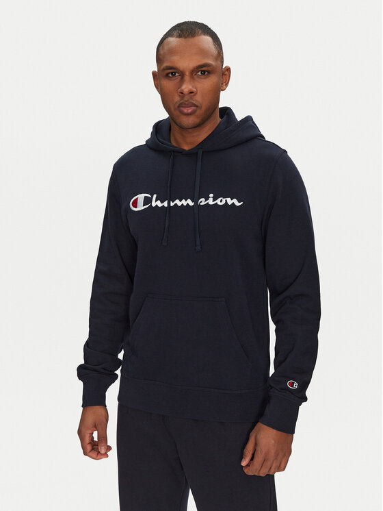 Champion Champion Pulóver 220726 Sötétkék Slim Fit