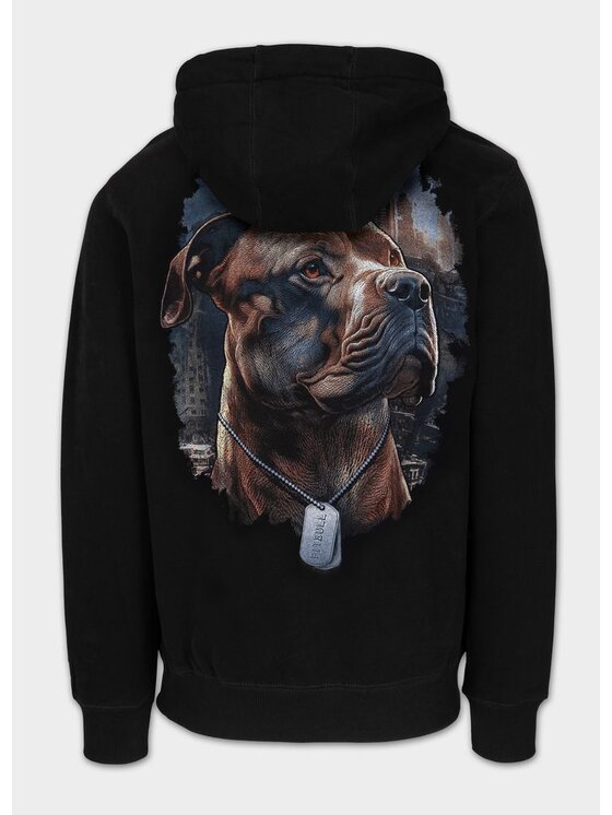 PITBULL PITBULL Bluza HERO Czarny Regular Fit