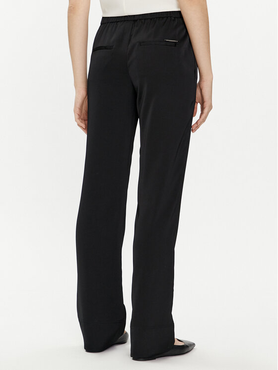 Calvin Klein Calvin Klein Hlače K20K206662 Crna Regular Fit