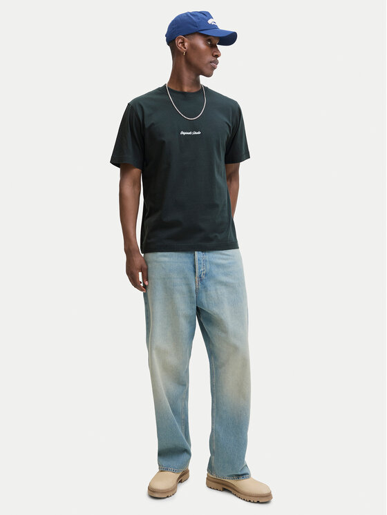 Jack & Jones Jack & Jones T-Shirt Norrebro 12282892 Szary Relaxed Fit