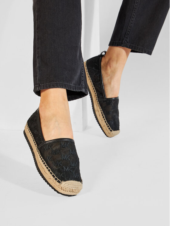 MICHAEL Michael Kors MICHAEL Michael Kors Espadrilky Lenny Espadrille 40S1LNFP5D Čierna
