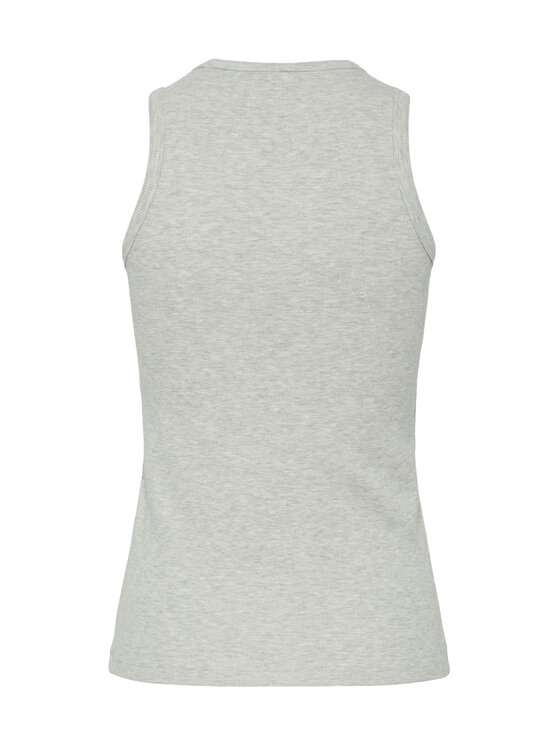Pieces Pieces Top May 17154480 Grau Slim Fit