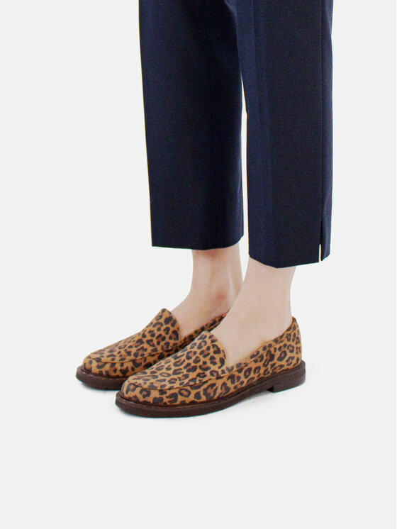 L37 L37 Mokasyny MOONWALK MOCASSIN Brązowy