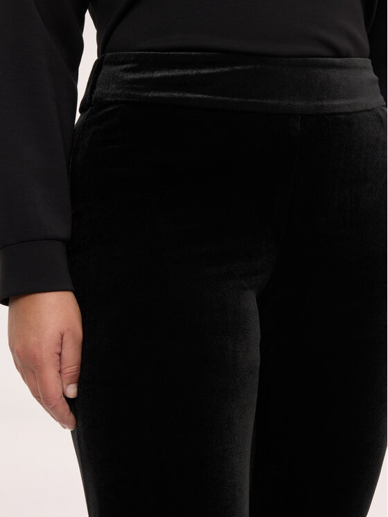 Fiorella Rubino Fiorella Rubino Pantaloni di tessuto P017L002562N033 Nero Regular Fit
