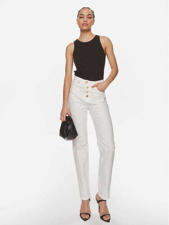 Gaudi Gaudi Pantaloni di tessuto 411BD25028 Écru Regular Fit