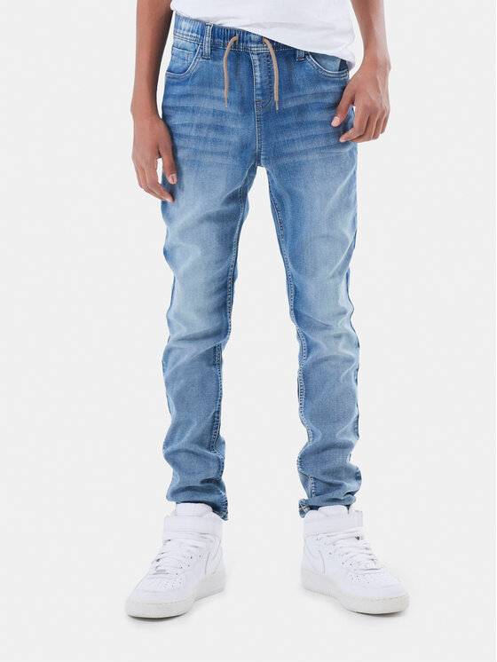 NAME IT NAME IT Jeansy Ryan 13197238 Modrá Slim Fit
