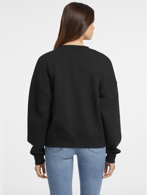 Guess Jeans Guess Jeans Bluza 165719 Czarny Classic Fit