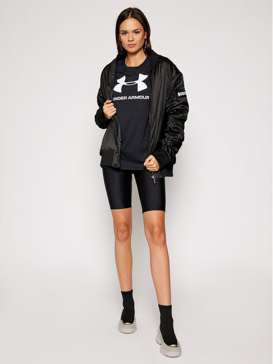 Under Armour Under Armour T-Shirt Live Sportstyle Graphic 1356305 Czarny Regular Fit