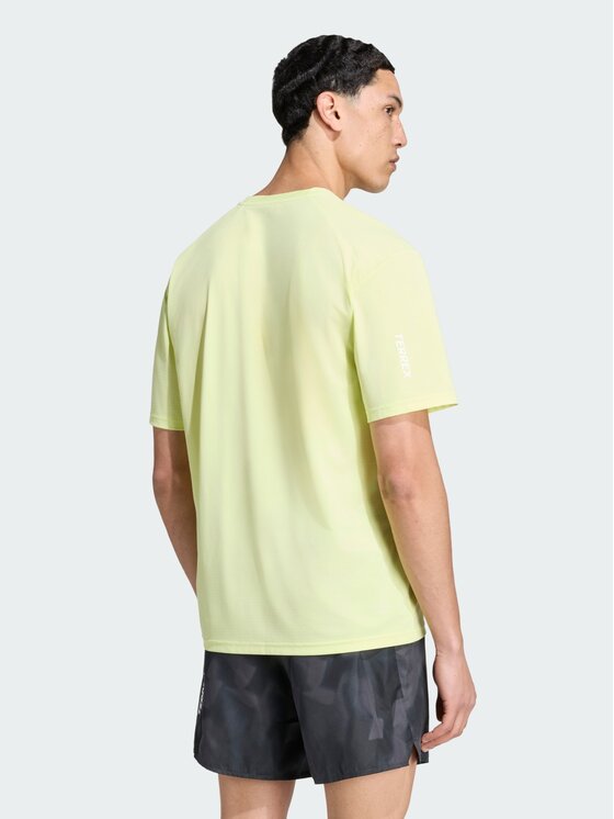 adidas adidas Koszulka techniczna 168317 Żółty Regular Fit