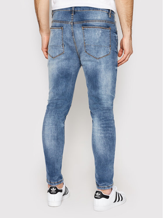 Brave Soul Brave Soul Farmer MJN-MADDOX Kék Skinny Fit