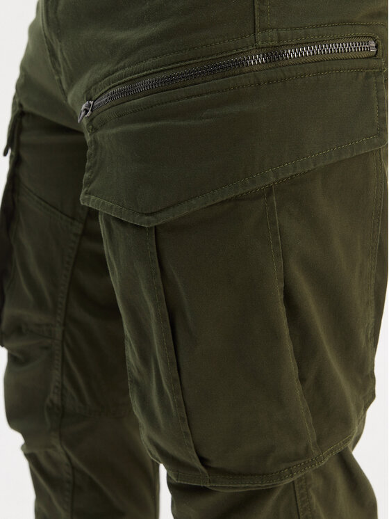 G-Star Raw G-Star Raw Medžiaginės kelnės Rovic D02190-5126 Žalia Regular Fit