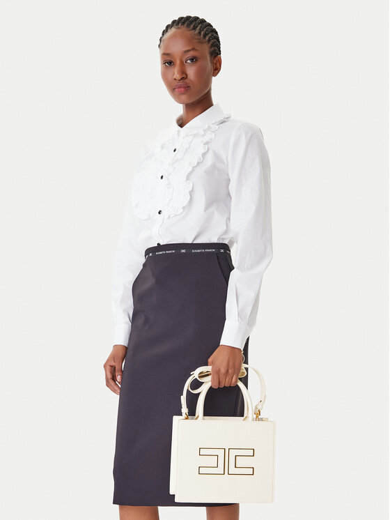 Elisabetta Franchi Elisabetta Franchi Ročna torba BS-33A-56E2-V380 Bela
