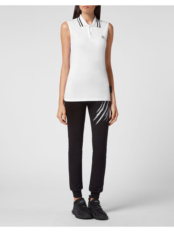 Plein Sport Plein Sport Polo 1911 Bianco Regular Fit