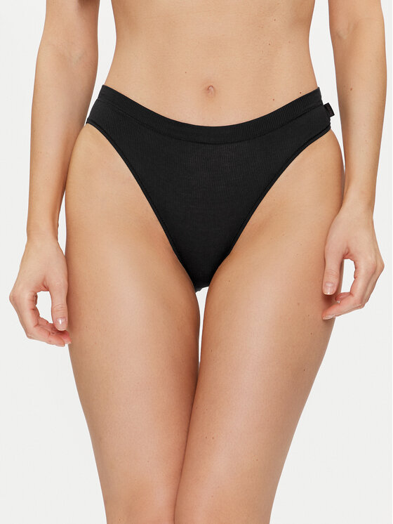Calvin Klein Underwear Brazílske nohavičky 000QD5114E Čierna