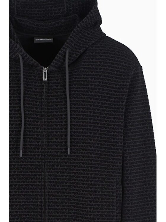 Emporio Armani Emporio Armani Mikina 6D1MB0 1JHSZ 0920 Tmavomodrá Regular Fit