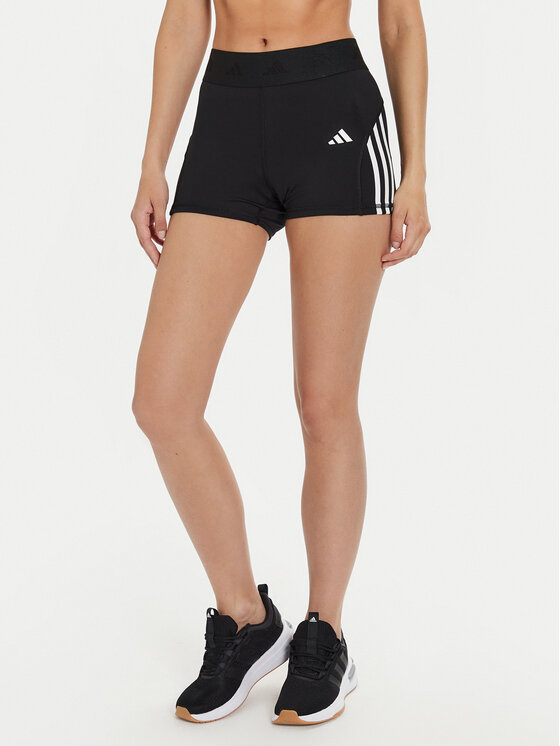 adidas adidas Sporta šorti Hyperglam IN9299 Melns Slim Fit