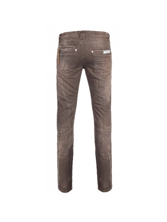 MOSCHINO MOSCHINO Jeansy MQ319 87 T7324 Hnědá Skinny Fit