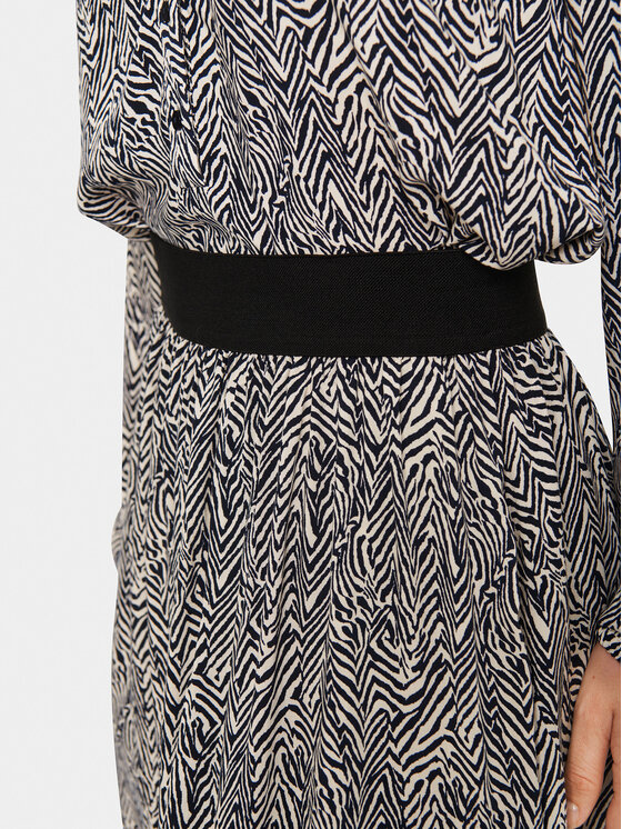 Gonna midi 30511340 Blu scuro Loose Fit