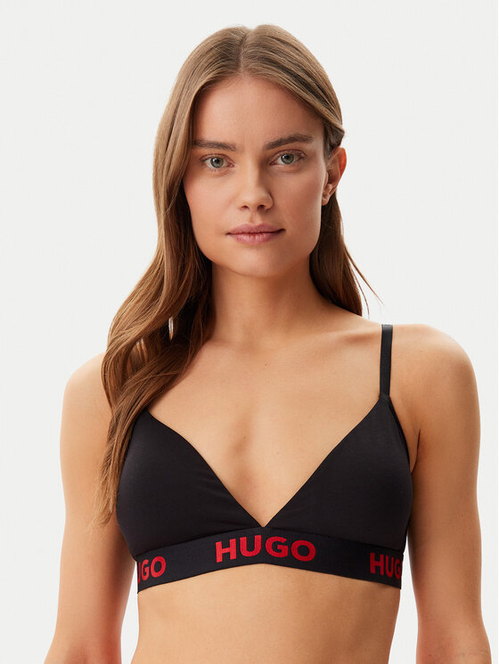 HUGO HUGO Bralette melltartó 50525383 Fekete