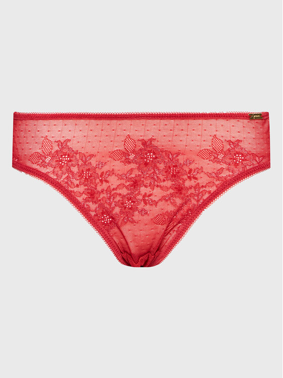 Gossard Gossard Stringi Glossies Lace 13006 Różowy