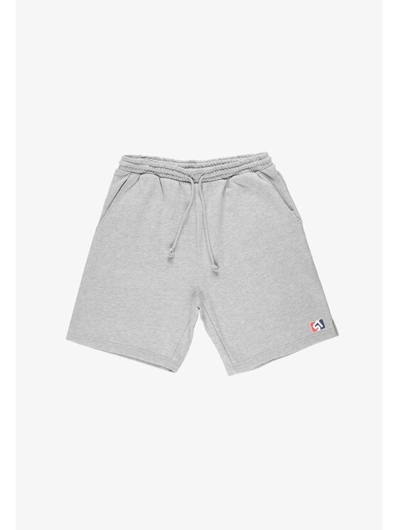 PROSTO. PROSTO. Szorty sportowe ST Szary Regular Fit