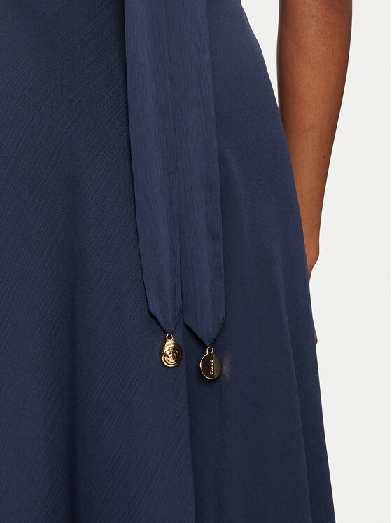 STAUD STAUD Abendkleid Dawn R24P2118CH Dunkelblau Slim Fit