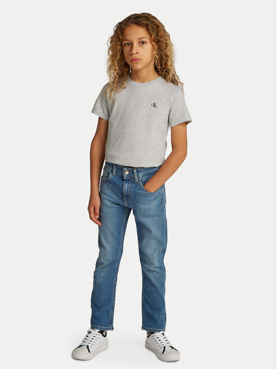 Calvin Klein Jeans Calvin Klein Jeans Džinsai Essential IB0IB02306 Mėlyna Relaxed Fit