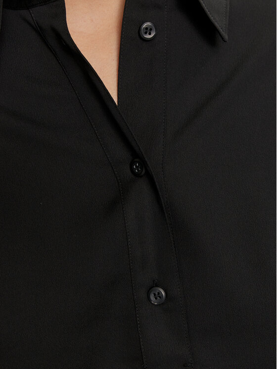 Calvin Klein Calvin Klein Φόρεμα πουκάμισο K20K207455 Μαύρο Regular Fit