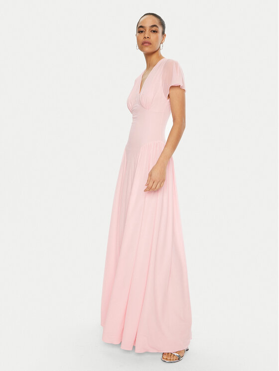 ROTATE ROTATE Večerní šaty 113630 Růžová Regular Fit