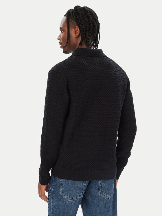 Karl Lagerfeld Jeans Karl Lagerfeld Jeans Polokošile B4M18065 Černá Regular Fit