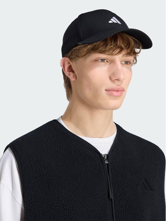 adidas adidas Kamizelka 168187 Czarny Loose Fit