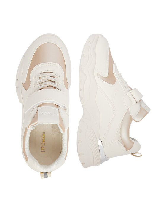 DeeZee DeeZee Sneakersy CEO-TS5227K-21 Beżowy