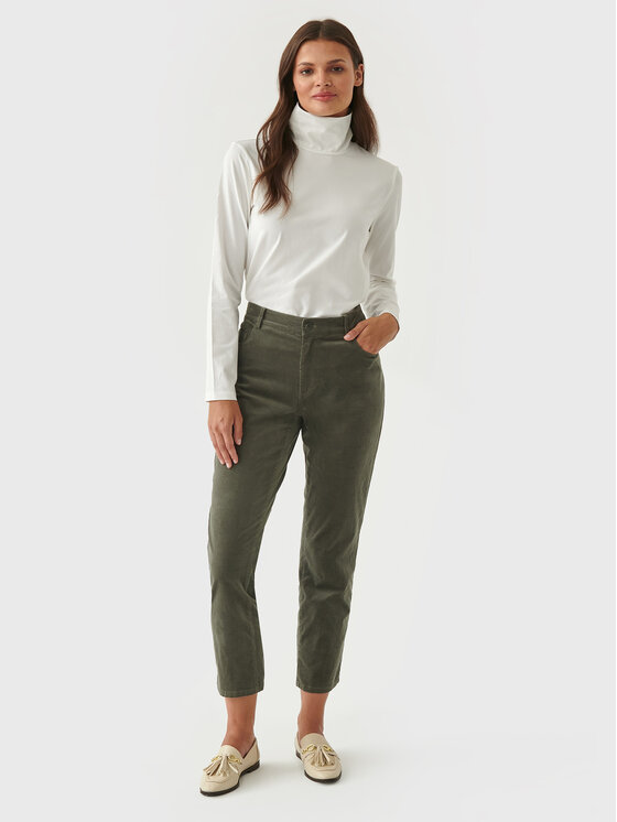 TATUUM Tatuum Hlače Zoria T2218.142 Kaki Regular Fit