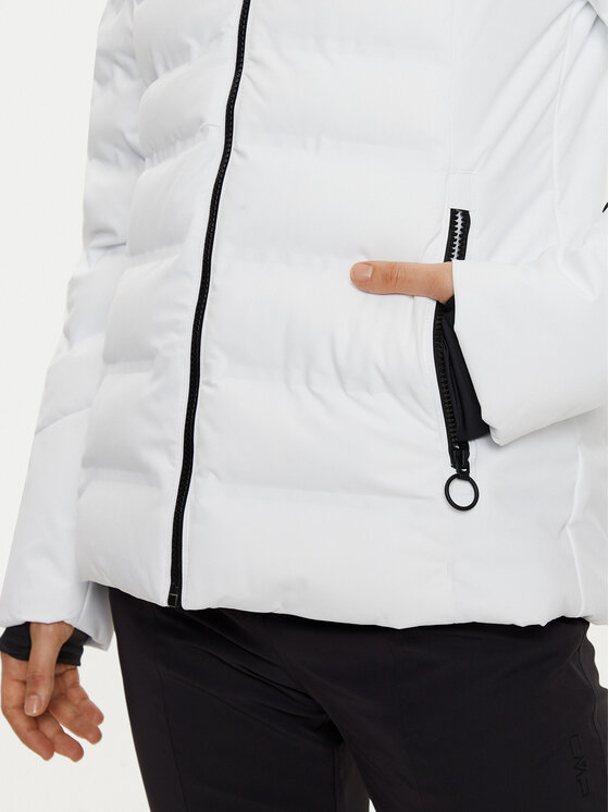 CMP CMP Vatovaná bunda 34W4406 Biela Regular Fit