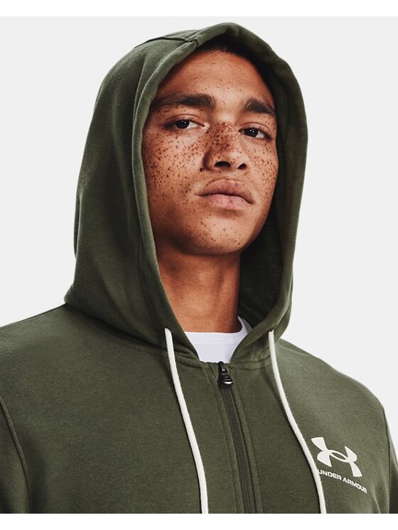 Under Armour Under Armour Bluza 1370409 Zielony Regular Fit