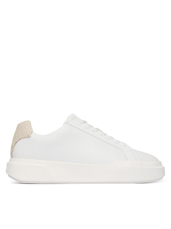 Calvin Klein Calvin Klein Sneakers Chunky Cupsole Laceup Lth Bt Aop HM0HM02070 Alb