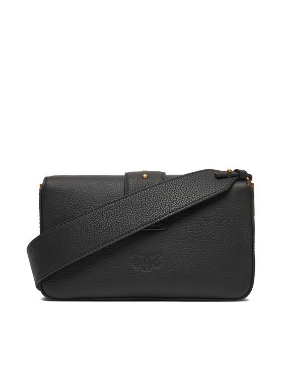 PINKO PINKO Kabelka Love One Mini Slouchy Fl Al 25-26 104340 A2OX Čierna