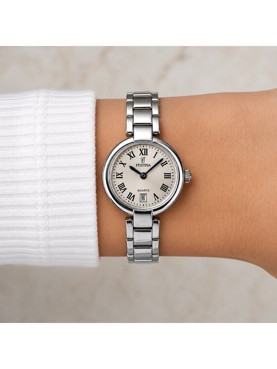 Festina Festina Hodinky F20784-3 Strieborná