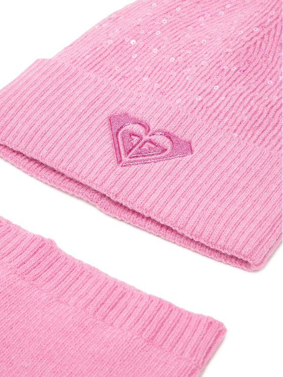 Roxy Roxy Комплект шапка и шал тип комин CEO-ROXY_ACCCS_08_AW2025 Розов