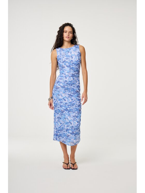 Fabienne Chapot Fabienne Chapot Sukienka codzienna 5947-1790-172 Niebieski jasny Slim Fit
