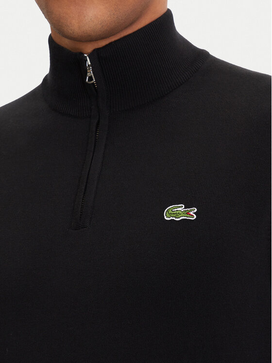 Lacoste Lacoste Πουλόβερ AH1980 Μαύρο Classic Fit