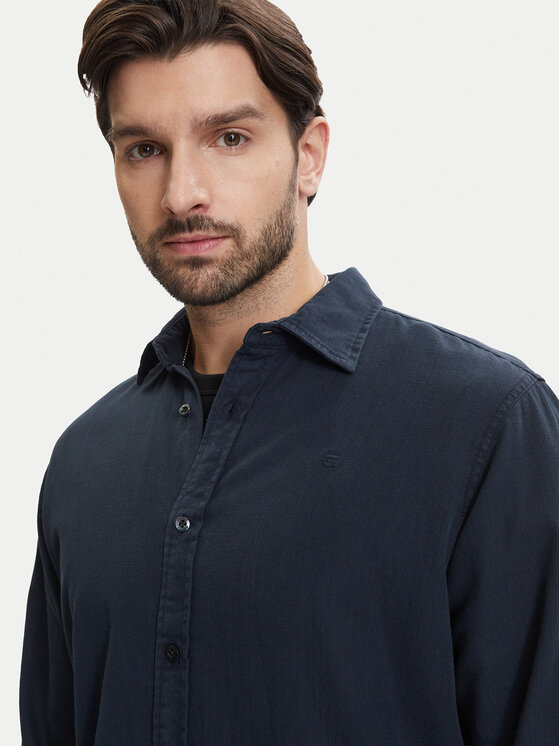 G-Star Raw G-Star Raw Koszula Clean D25196-D454 Granatowy Regular Fit