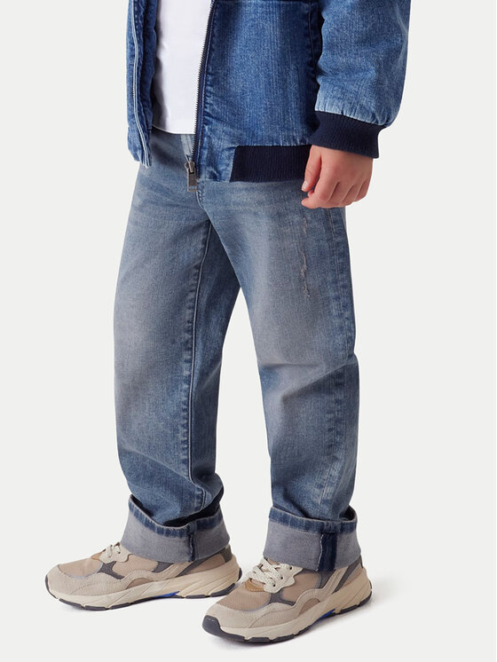 Guess Jeansy L6RA08 D7060 Niebieski Relaxed Fit